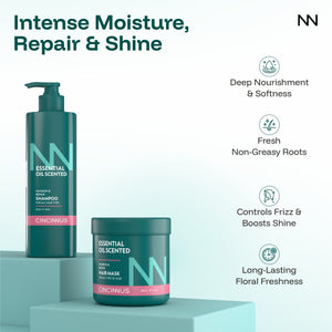 Nourish & Repair Shampoo + Hair Mask Combo #500ml+350ml