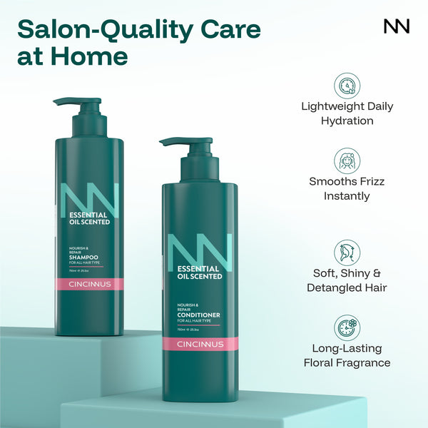 Nourish & Repair Shampoo + Conditioner Combo #750ml+750ml