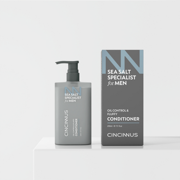 Sea Salt Oil Control & Fluffy Conditioner | For Men | Lightweight Conditioner for Oily Scalp & Flat Hair