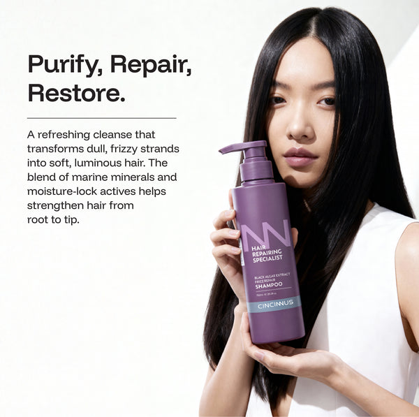 Frizz Repair Shampoo (Black Algae Extract)