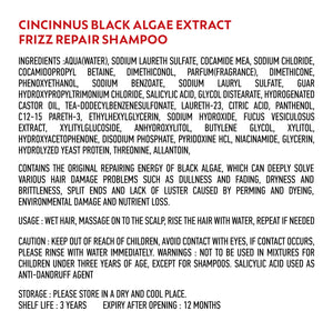 Frizz Repair Shampoo (Black Algae Extract)