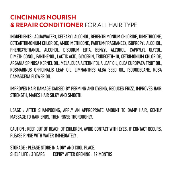Nourish And Repair Conditioner For All Hair Types