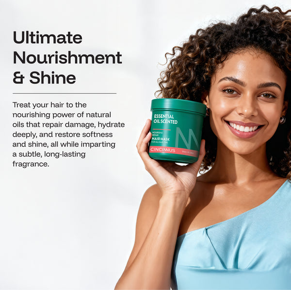 Nourish & Repair Shampoo + Hair Mask Combo | Strengthens & Repairs Hair | Daily Use Gentle Shampoo for All Hair Types