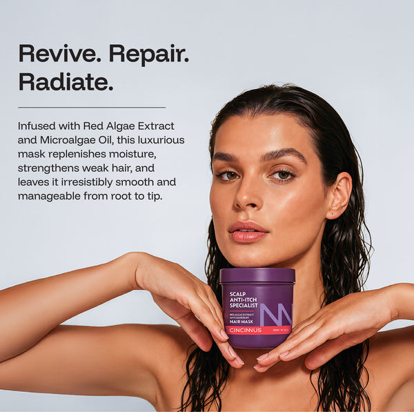 Anti Dandruff Hair Mask(Red Algae Extract)