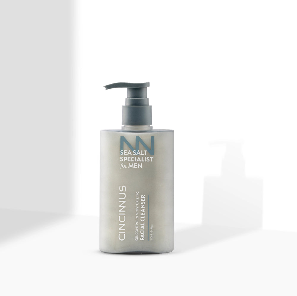Oil Control Facial Cleanser | Deep Cleansing Face Wash with Moisturizing Care | Controls Excess Oil | For Oily & Acne-Prone Skin, For Men