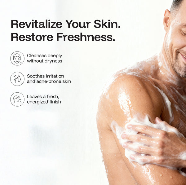 Oil-Control & Refreshing Shower Gel