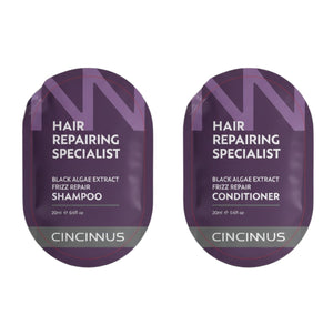 Black Algae Extract Frizz Repair Travel Duo (5 Shampoo + 5 Conditioner)