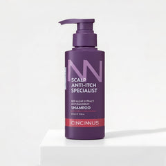 Anti-Dandruff Shampoo | Red Algae Extract | Controls Dandruff, Itchy & Flaky Scalp | Gentle Daily Use Shampoo for All Hair Types - CINCINNUS