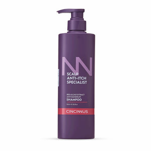 Anti-Dandruff Shampoo | Red Algae Extract | Controls Dandruff, Itchy & Flaky Scalp | Gentle Daily Use Shampoo for All Hair Types - CINCINNUS