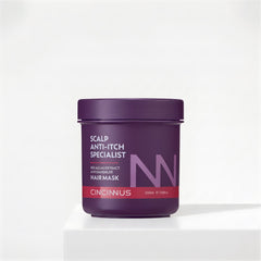 Anti-Itch Anti-Dandruff Hair Mask | Red Algae Extract | Soothes Itchy Scalp & Controls Dandruff | Intensive Scalp Care Treatment - CINCINNUS