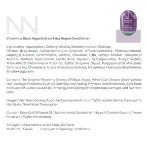 Black Algae Extract Frizz Repair Travel Duo (5 Shampoo + 5 Conditioner). - CINCINNUS