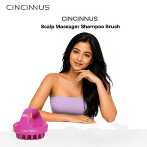 *For Her* Scalp Massager for Hair Growth and Relaxation, Handheld Head Massager (PINK, Scalp Massager) - CINCINNUS