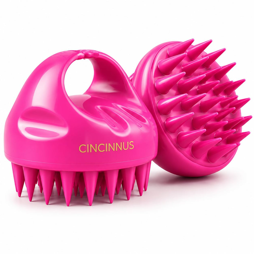 *For Her* Scalp Massager for Hair Growth and Relaxation, Handheld Head Massager (PINK, Scalp Massager) - CINCINNUS