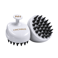 *For Him* Scalp Massager for Hair Growth and Relaxation, Handheld Head Massager (WHITE, Scalp Massager) (WHITE) - CINCINNUS