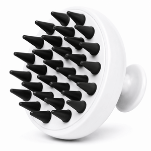 *For Him* Scalp Massager for Hair Growth and Relaxation, Handheld Head Massager (WHITE, Scalp Massager) (WHITE) - CINCINNUS