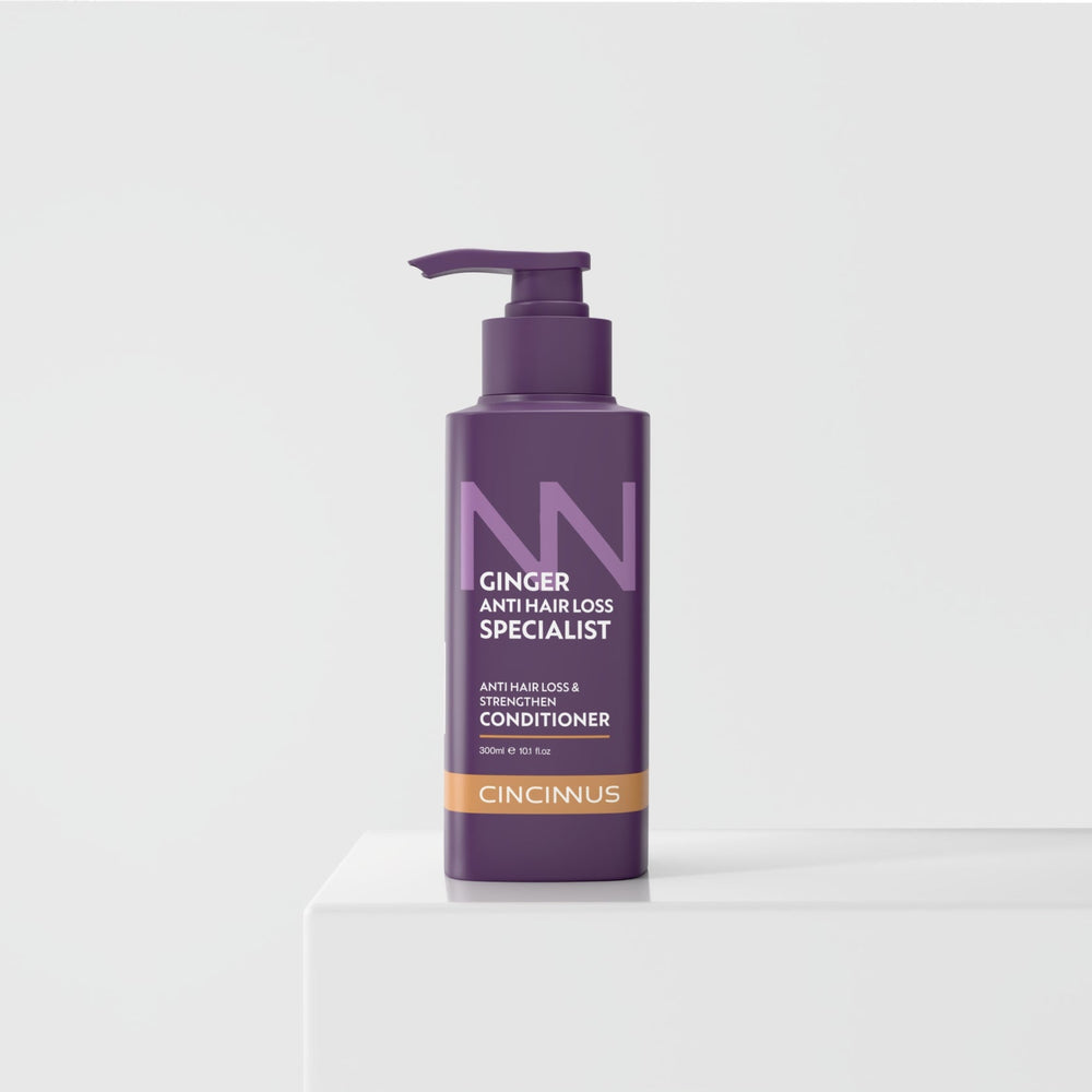 Ginger Anti Hair Loss & Strengthen Conditioner | Camellia Extract | Strengthening Conditioner for Weak, Thinning Hair - CINCINNUS