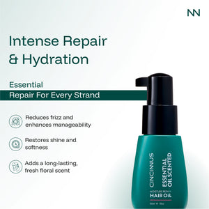 Moisture Repair Hair Oil | Nourishing & Strengthening Hair Oil | Helps Repair Dry & Damaged Hair - CINCINNUS