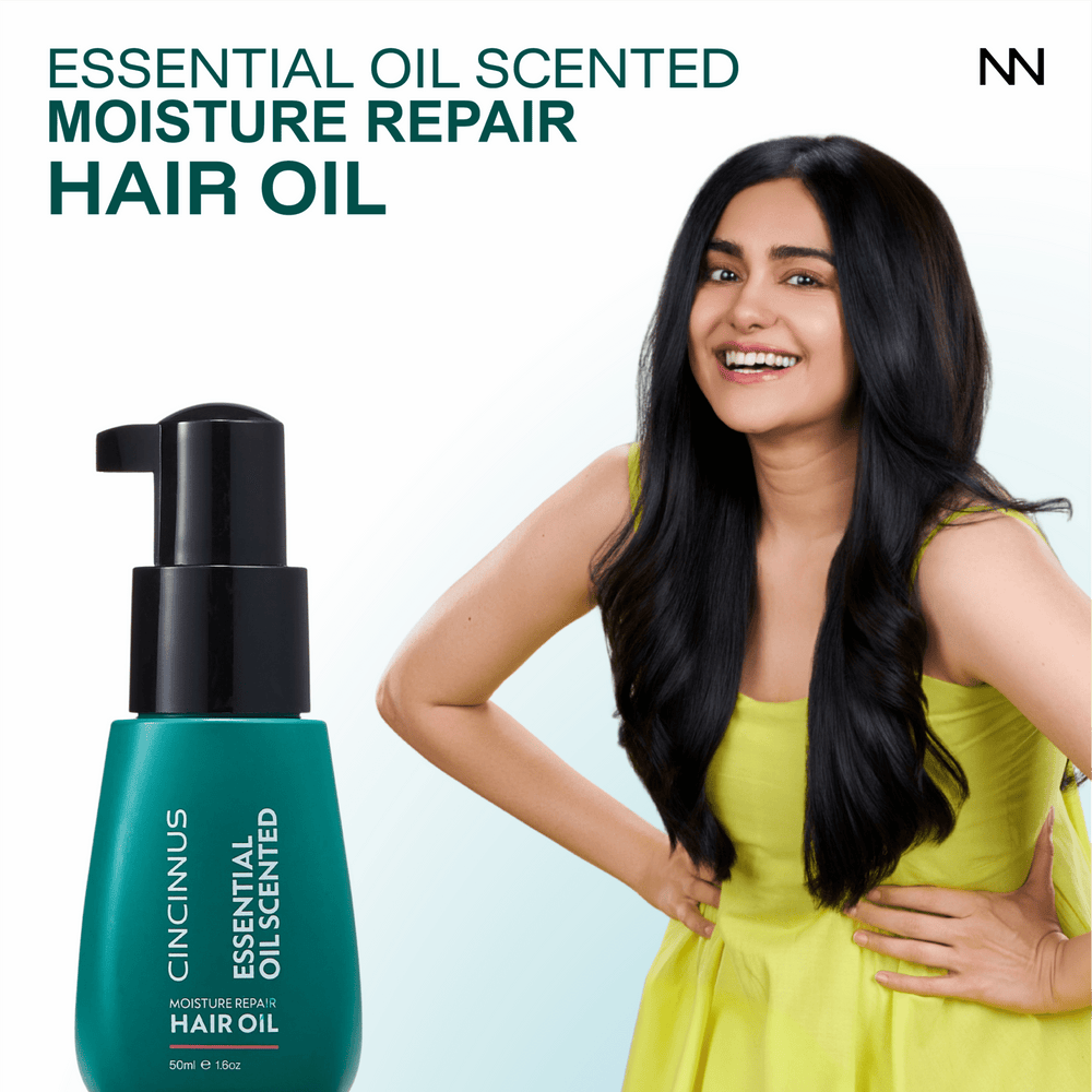 Moisture Repair Hair Oil | Nourishing & Strengthening Hair Oil | Helps Repair Dry & Damaged Hair - CINCINNUS