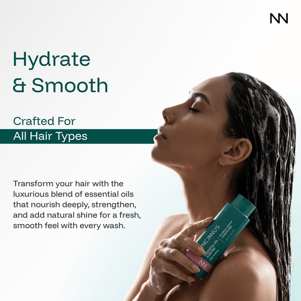 Nourish & Repair Conditioner | Strengthens & Softens Hair | Gentle Daily Conditioner for All Hair Types - CINCINNUS