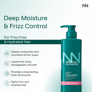 Nourish & Repair Conditioner | Strengthens & Softens Hair | Gentle Daily Conditioner for All Hair Types - CINCINNUS