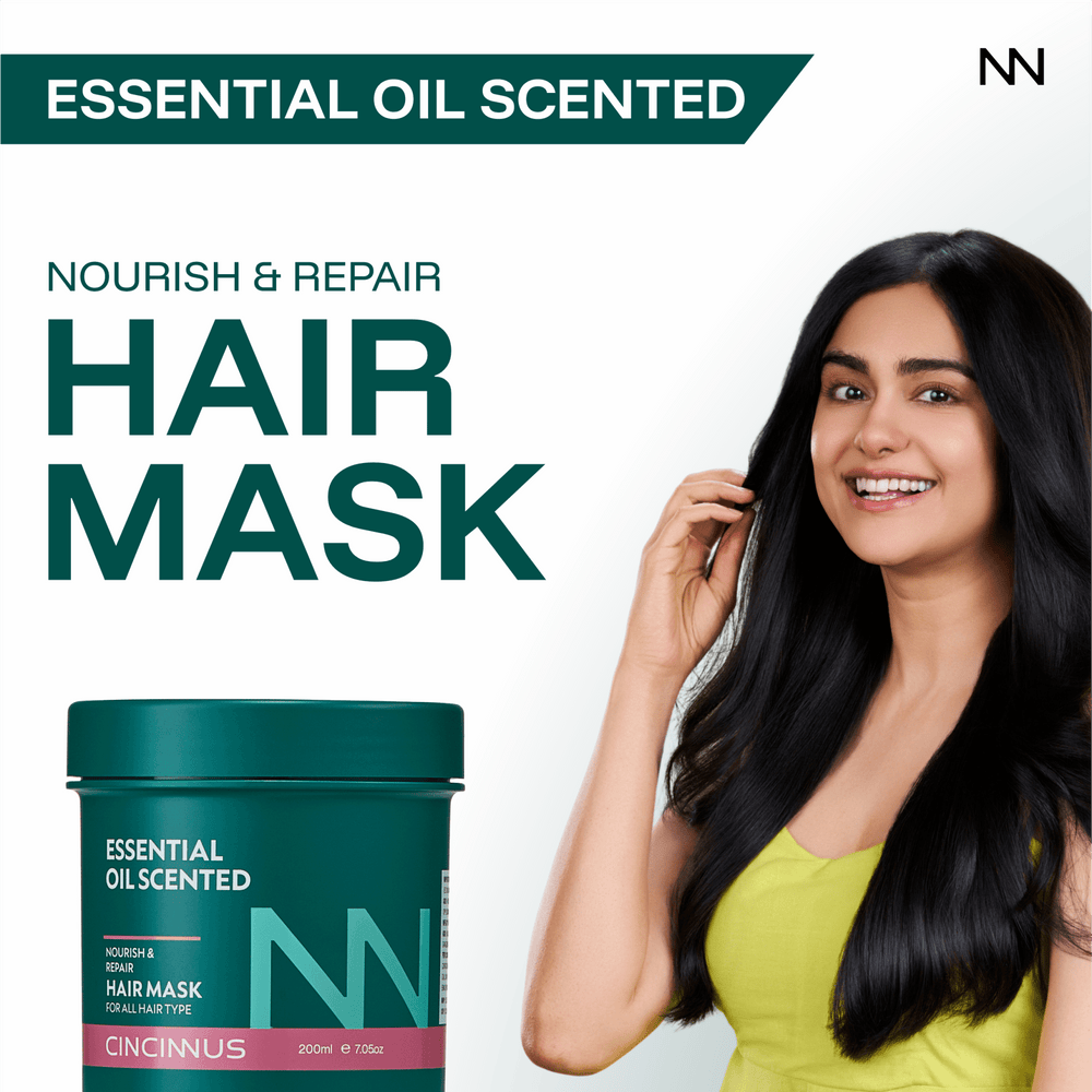 Nourish & Repair Hair Mask | Deep Conditioning & Damage Repair | Intensive Hair Care Mask for All Hair Types - CINCINNUS