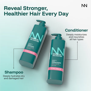 Nourish & Repair Shampoo + Conditioner Combo | Strengthens & Repairs Hair | Daily Use Gentle Shampoo for All Hair Types - CINCINNUS