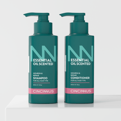 Nourish & Repair Shampoo + Conditioner Combo | Strengthens & Repairs Hair | Daily Use Gentle Shampoo for All Hair Types - CINCINNUS
