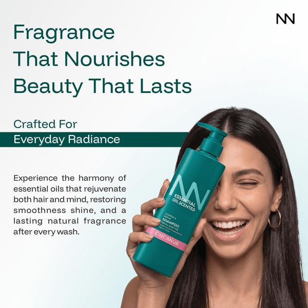 Nourish & Repair Shampoo | Strengthens & Repairs Hair | Daily Use Gentle Shampoo for All Hair Types. - CINCINNUS