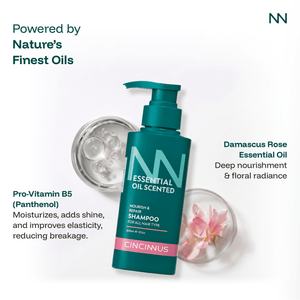 Nourish & Repair Shampoo | Strengthens & Repairs Hair | Daily Use Gentle Shampoo for All Hair Types. - CINCINNUS