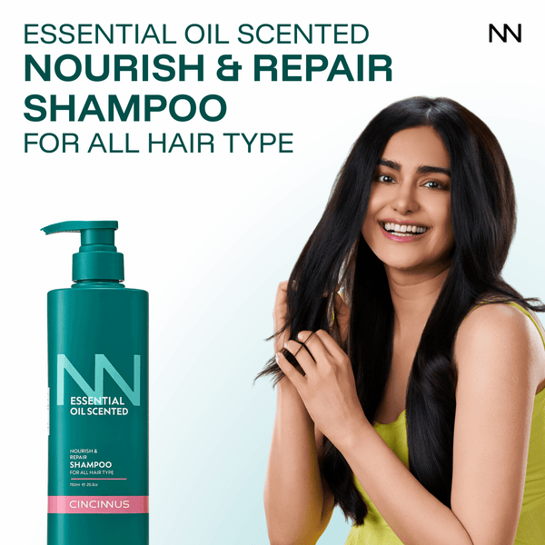 Nourish & Repair Shampoo | Strengthens & Repairs Hair | Daily Use Gentle Shampoo for All Hair Types. - CINCINNUS