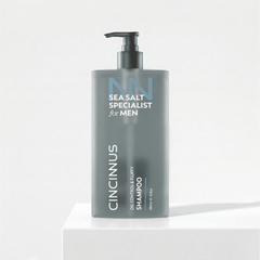 Oil Control Fluffy Shampoo | Controls Excess Oil & Adds Volume | Refreshing Shampoo for Oily Scalp & Greasy Hair, For Men - CINCINNUS