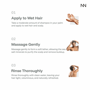 Oil Control Fluffy Shampoo | Controls Excess Oil & Adds Volume | Refreshing Shampoo for Oily Scalp & Greasy Hair, For Men - CINCINNUS