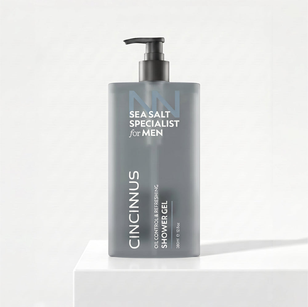 Oil Control Refreshing Shower Gel | Deep Cleansing Body Wash | Controls Excess Oil & Refreshes Skin | Ideal for Oily Skin, For Men - CINCINNUS