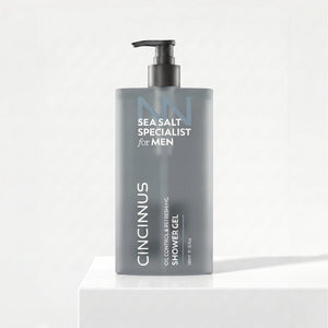 Oil Control Refreshing Shower Gel | Deep Cleansing Body Wash | Controls Excess Oil & Refreshes Skin | Ideal for Oily Skin, For Men - CINCINNUS