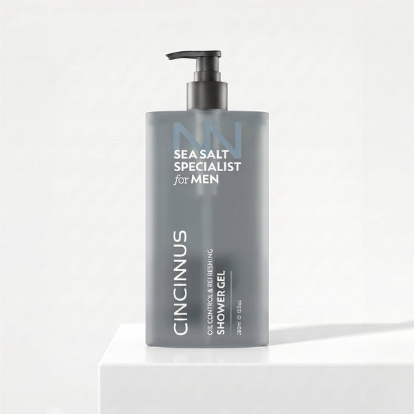 Oil Control Refreshing Shower Gel | Deep Cleansing Body Wash | Controls Excess Oil & Refreshes Skin | Ideal for Oily Skin, For Men - CINCINNUS