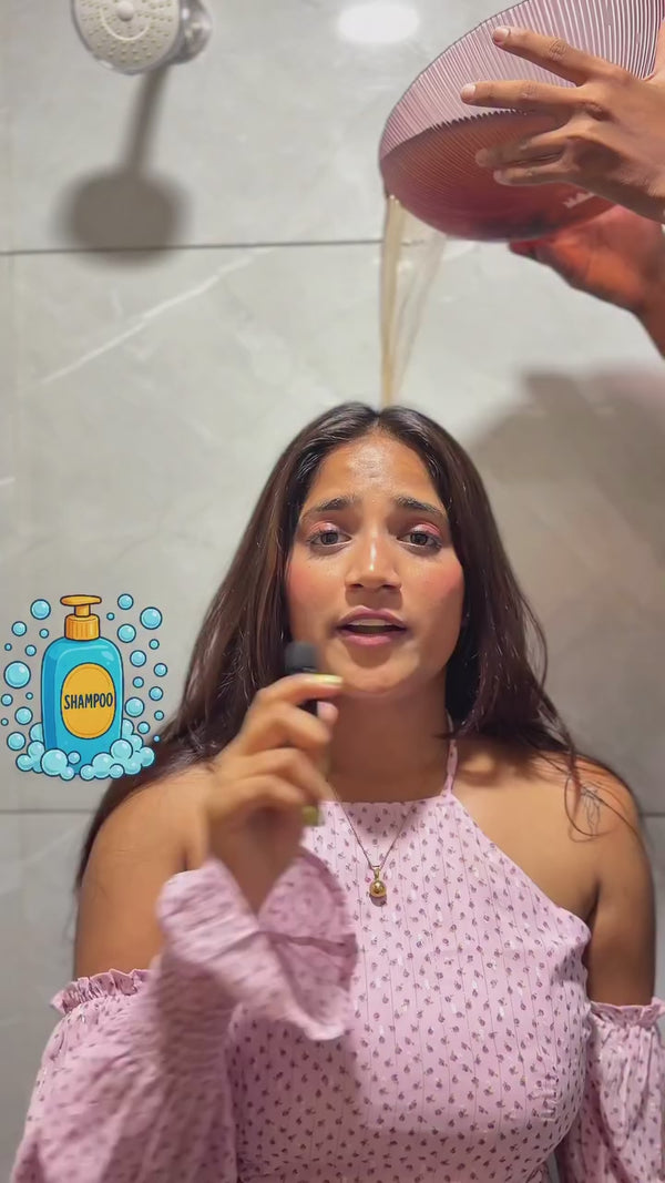 Nourish & repair shampoo video