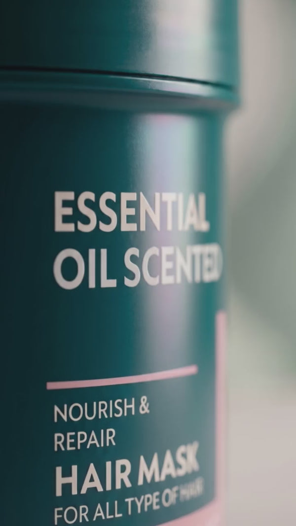 Nourish & repair hair mask video