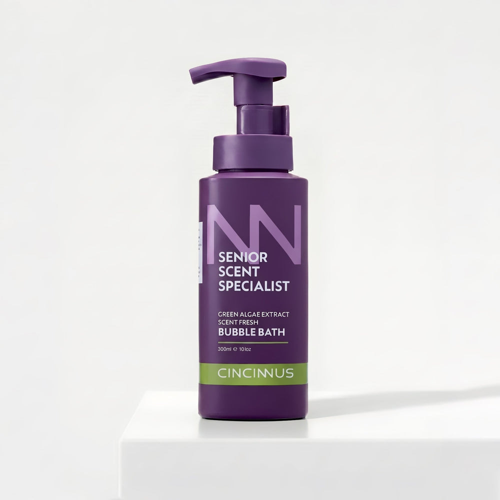 Scent Fresh Bubble Bath | Green Algae Extract | Refreshing & Moisturizing Bath Gel | Gentle Cleanse for All Skin Types - CINCINNUS