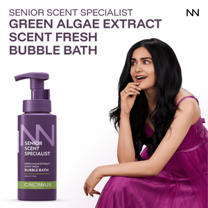 Scent Fresh Bubble Bath | Green Algae Extract | Refreshing & Moisturizing Bath Gel | Gentle Cleanse for All Skin Types - CINCINNUS