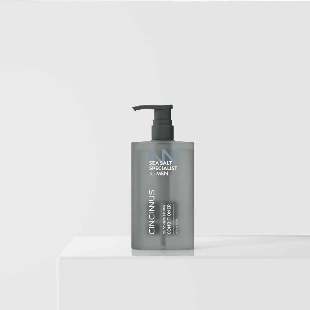 Sea Salt Oil Control & Fluffy Conditioner | For Men | Lightweight Conditioner for Oily Scalp & Flat Hair - CINCINNUS