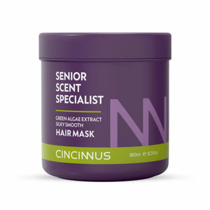 Silky Smooth Hair Mask | Green Algae Extract | Deep Repair for Soft, Shiny Hair | Intensive Hair Mask for Dull & Rough Hair - CINCINNUS