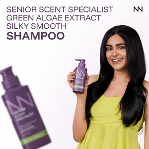Silky Smooth Shampoo | Green Algae Extract | Soft, Shiny & Smooth Hair | Nourishing Shampoo for Dull & Rough Hair - CINCINNUS